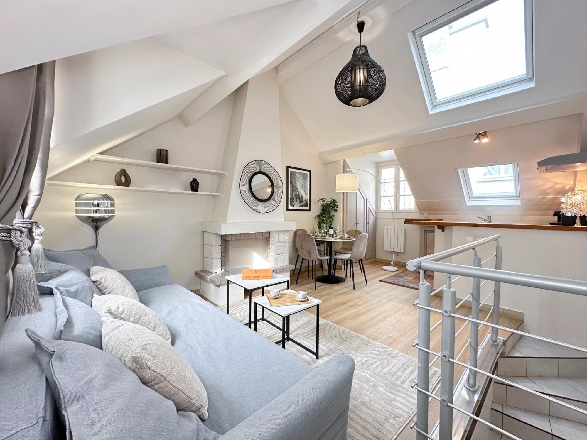 דירות פריז Unique & Beautiful Duplex In Saint-Germain מראה חיצוני תמונה